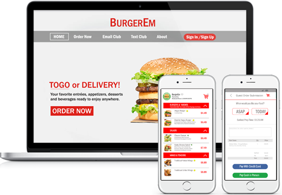 Online ordering